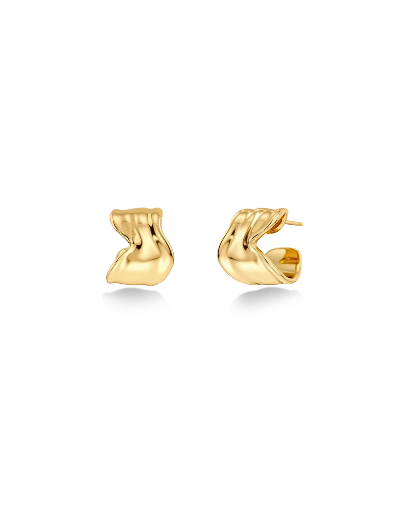 Edblad - Melted Hoops S Gold