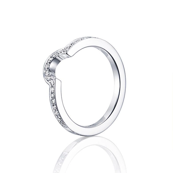 You & Me Threesome Ring White Gold - Efva Attling ringar - Snabb frakt & paketinslagning - Nordicspectra.se