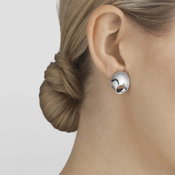 Möbius Öronclips - Georg Jensen örhängen - Snabb frakt & paketinslagning - Nordicspectra.se