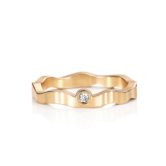 Future Perfect Star Ring Gold - Efva Attling - Vigsel- & Förlovningsringar
