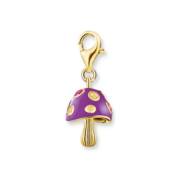 lila emalj och färgglada cubic zirconia-stenar från Thomas Sabo Charm Club.