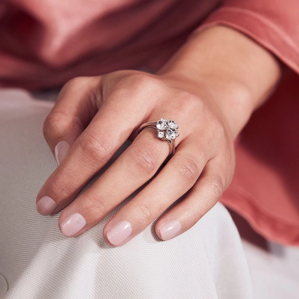 Heart Sparkle Ring Steel - Edblad - Snabb frakt & paketinslagning - Nordicspectra.se