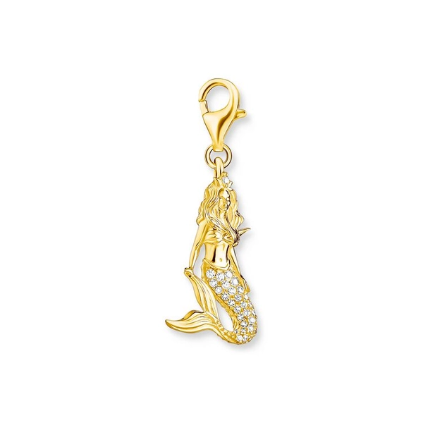 Sjöjungfru Guld Berlock - Thomas Sabo berlock - Snabb frakt & paketinslagning - Nordicspectra.se