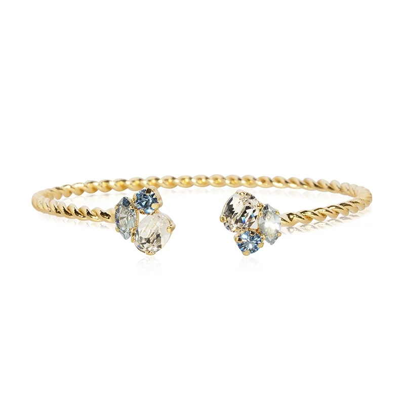 Caroline Svedbom - Something Blue Bracelet Gold Blue Combo