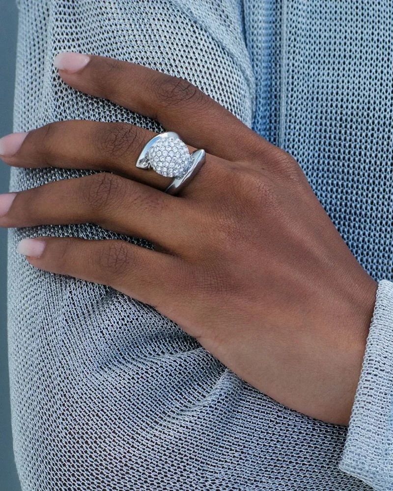 Bead Sparkle Ring Steel - Edblad - Snabb leverans - Gratis paketinslagning