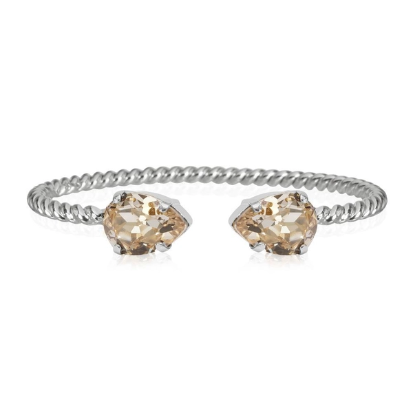 Mini Drop Bracelet Rhodium Silk - Caroline Svedbom - Snabb frakt & paketinslagning - Nordicspectra.se