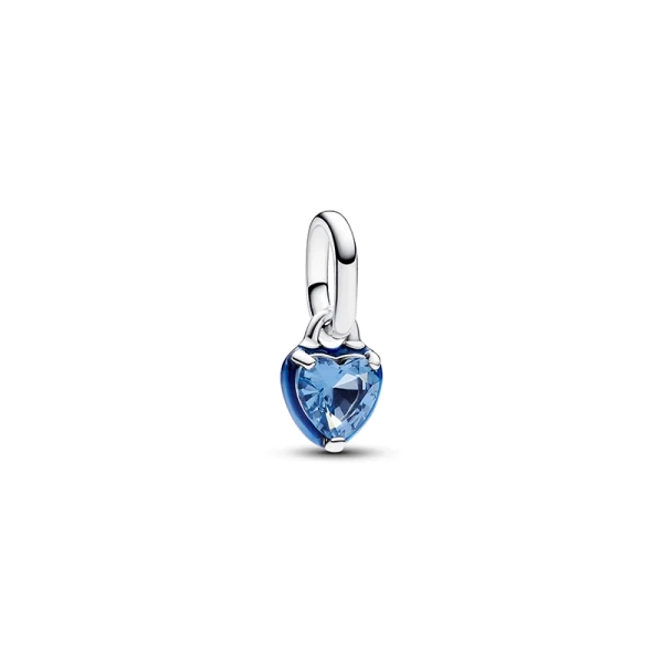 Pandora ME Blaues Chakra-Herz Mini-Charm-Anhänger - PANDORA - Nordic Spectra