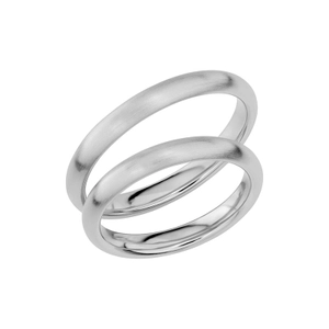 SR1024-3 Platina - Vigsel- & förlovningsringar - Schalins - Fri storleksändring* - Nordic Spectra