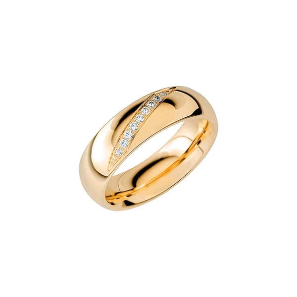 SR2014 Gold - Wedding & engagement rings - Schalins - Scandinavian design - Nordic Spectra