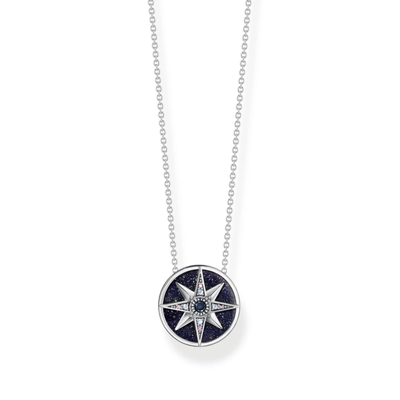 Kette Royalty Stern Mit Steine Silber von Thomas Sabo, Schneller Versand - Nordicspectra.de