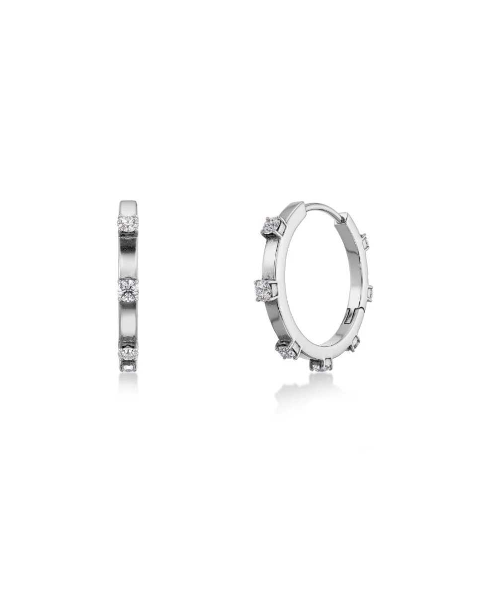 Edblad - Celeste Hoops L Silver
