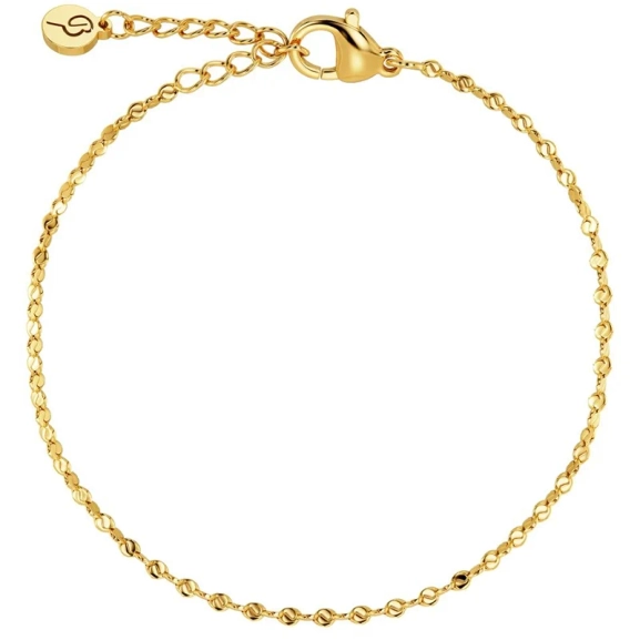 Armband i 14K guldpläterat stål med smala kedjor