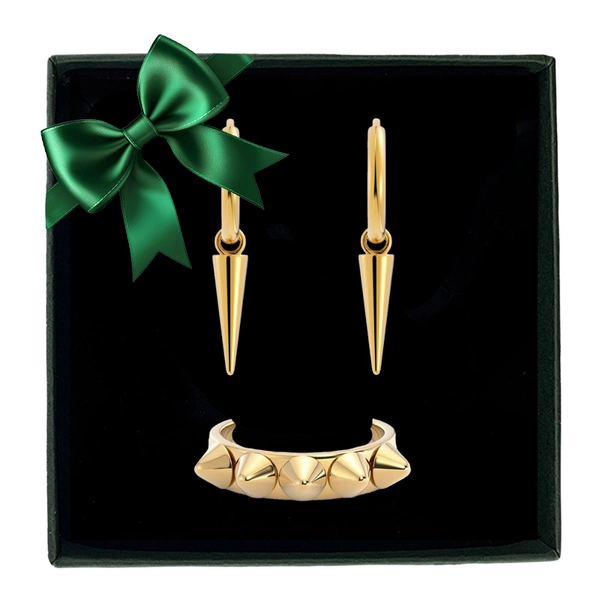 Presentset Single Peak Gold - Edblad - Snabb leverans - Gratis paketinslagning