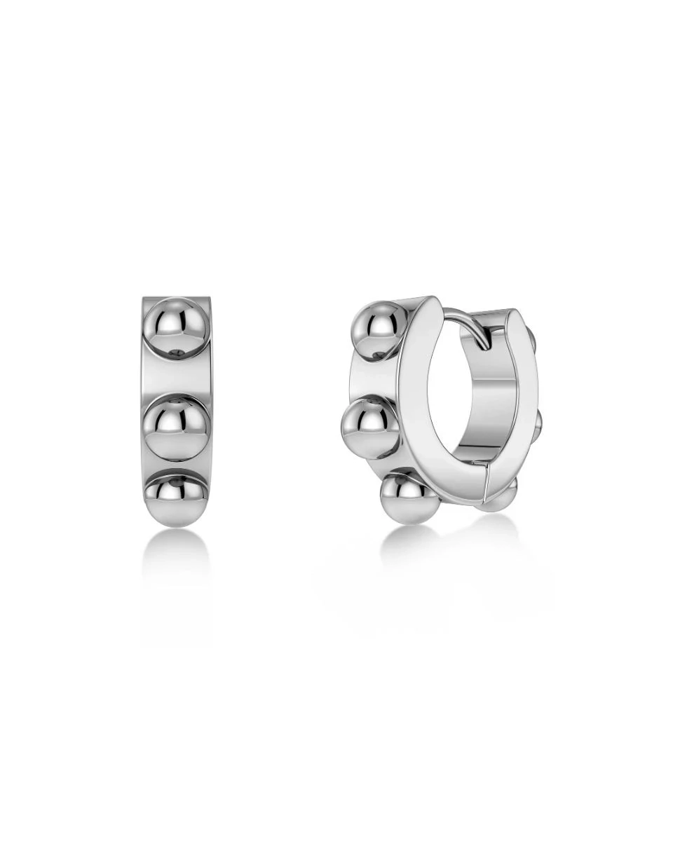 Edblad - Stud Hoops Silver