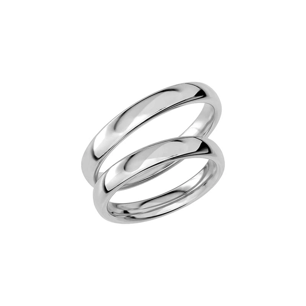 SR1004-3.5 White Gold - Wedding & engagement rings - Schalins - Scandinavian design - Nordic Spectra