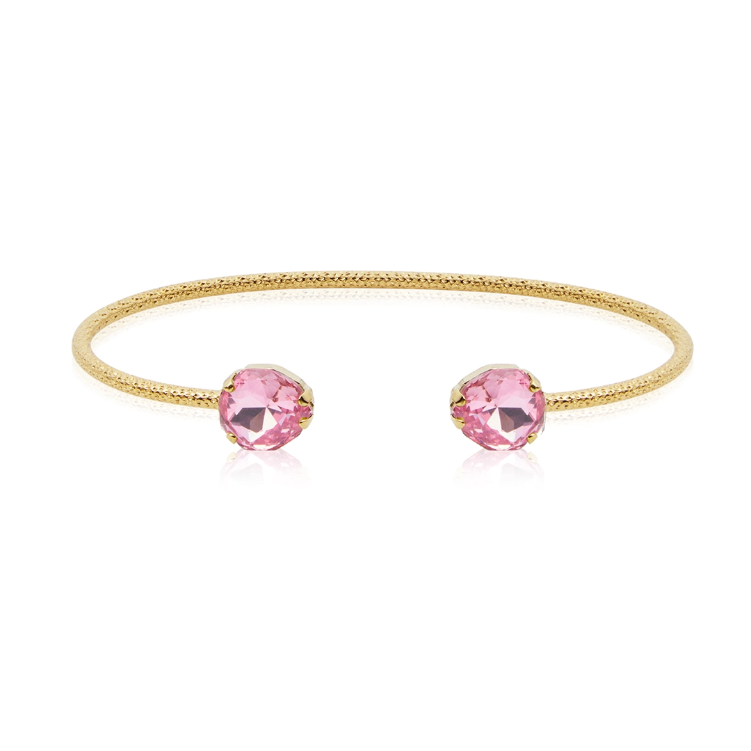 Caroline Svedbom - Mini Carlotta Bracelet Rhodium Light Rose