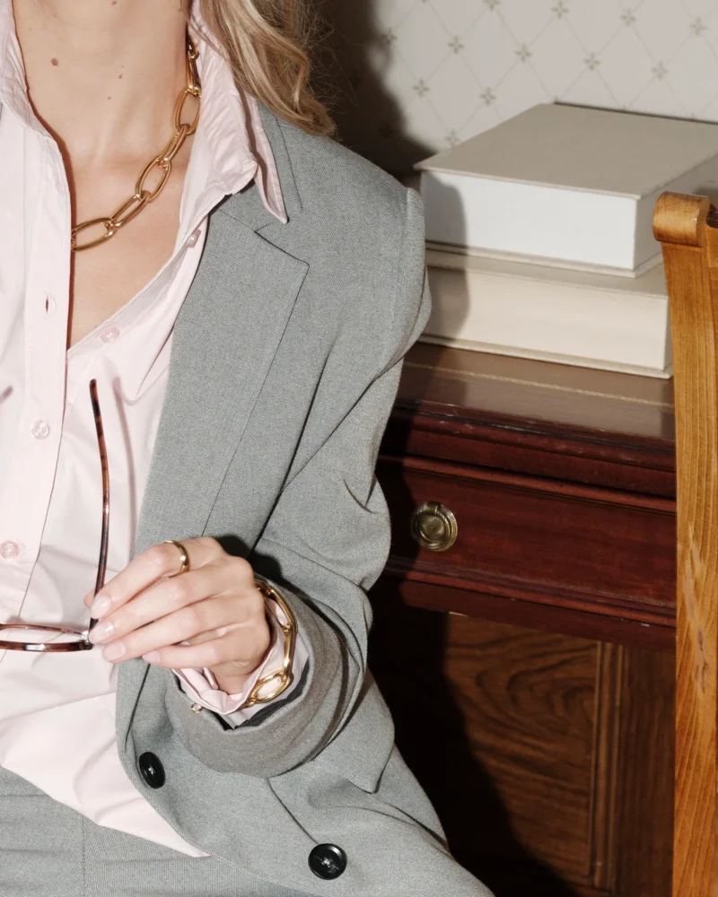 EVELYN Halsband Guld - Astrid & Agnes - Nordic Spectra