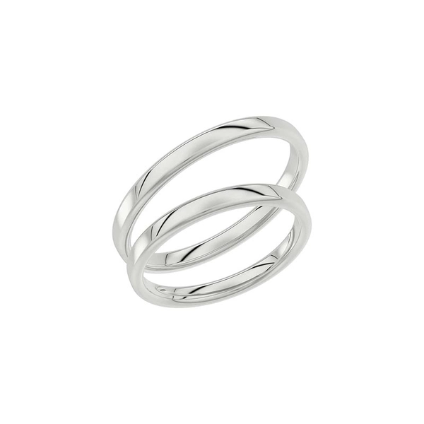 720-2.5 Silver - Vigsel- & förlovningsringar - Schalins - Fri storleksändring* - Nordic Spectra