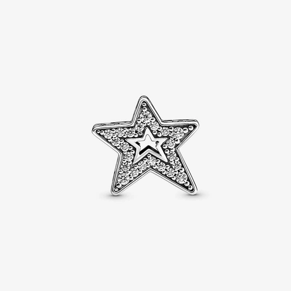 Funkelnder Asymmetrischer Stern Charm von PANDORA, Schneller Versand - Nordicspectra.de