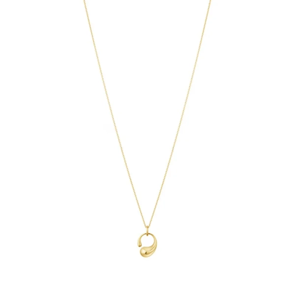 Mercy Necklace Small Gold von Georg Jensen aus 18-karätigem Gold mit weicher