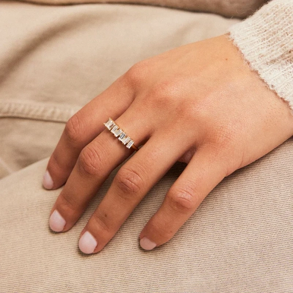 Rey Ring Gold - Edblad - Snabb frakt & paketinslagning - Nordic Spectra