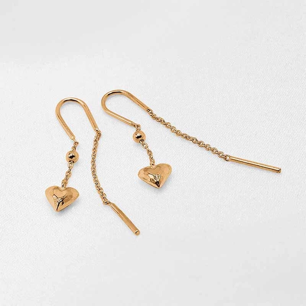 Love Actually - Ohrringe Gold von Sofia Wistam, Schneller Versand - Nordicspectra.de