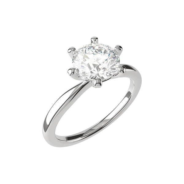 North 033 White Gold - Wedding & engagement rings - Schalins - Scandinavian design - Nordic Spectra