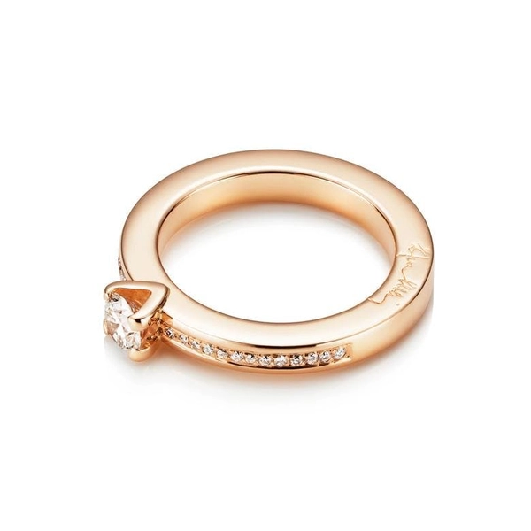 Heart To Heart Ring 0.50 ct Gold - Efva Attling ringar - Snabb frakt & paketinslagning - Nordicspectra.se