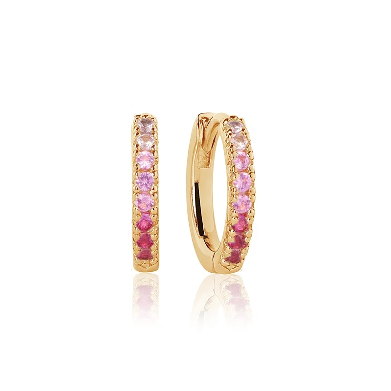 Sif Jakobs - Ellera Medio &Ouml;rh&auml;ngen Rosa Guld