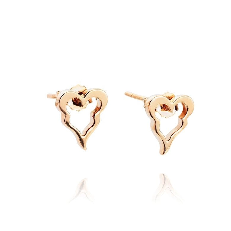 Crazy Heart Ear Gold - Efva Attling örhängen - Snabb frakt & paketinslagning - Nordicspectra.se