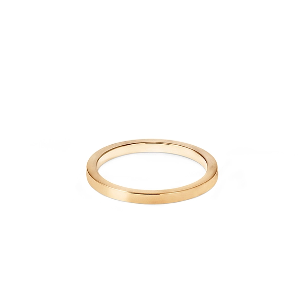 1946 Ring Rak 2 mm Guld - Nordic Spectra - Förstärker livets stora händelser - Nordic Spectra