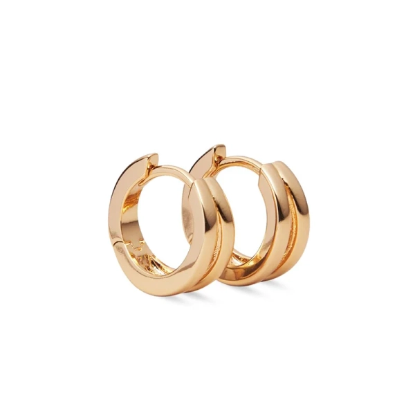 Donna Örhängen Guld - Sparv - Beliebter Schmuck für alle Gelegenheiten