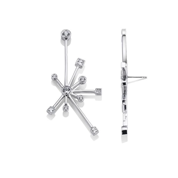 Kaboom & Stars Ear White Gold - Efva Attling örhängen - Snabb frakt & paketinslagning - Nordicspectra.se