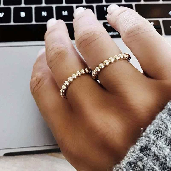 Globe Ring Silver - Emma Israelsson - Suuri valikoima & ilmainen lahjapaketointi - Nordicspectra.fi