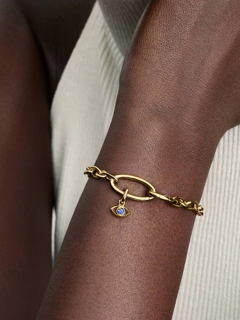 vändbar design med blå imitation lapis lazuli och stjärndetaljer.
