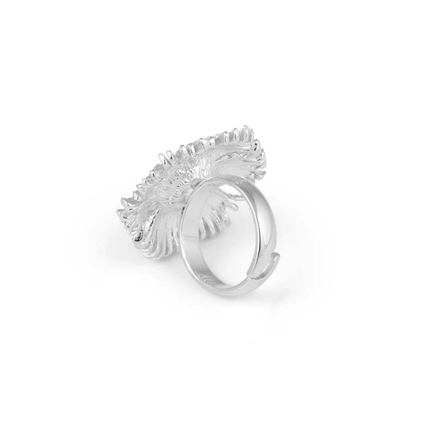 Gatsby Big Stone Ring Silver -CU Jewellery - Snabb frakt & paketinslagning - Nordicspectra.se