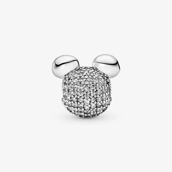 Disney Micky Maus Pavé Clip von PANDORA, Schneller Versand - Nordicspectra.de