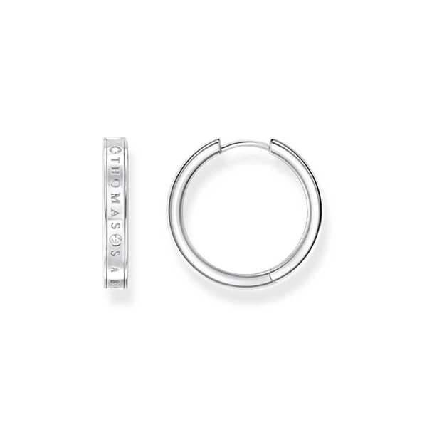 Creolörhängen Logo Med Vita Stenar - Thomas Sabo berlock - Snabb frakt & paketinslagning - Nordicspectra.se