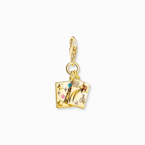 Kuvert & Brev Berlock Guld - Thomas Sabo - Snabb leverans & paketinslagning - Nordic Spectra