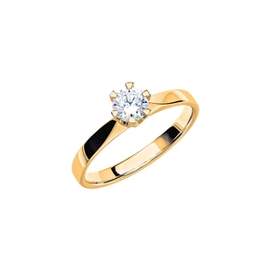Donau 0.40 Gold - Wedding & engagement rings - Schalins - Scandinavian design - Nordic Spectra