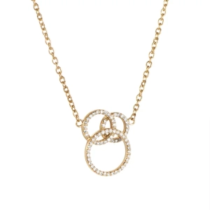 Bubbles & Stars Necklace Gold - Efva Attling - Skandinavisches Design - Nordic Spectra