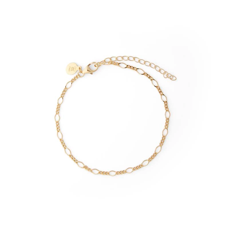 CU Jewellery - Figaro Bracelet Gold