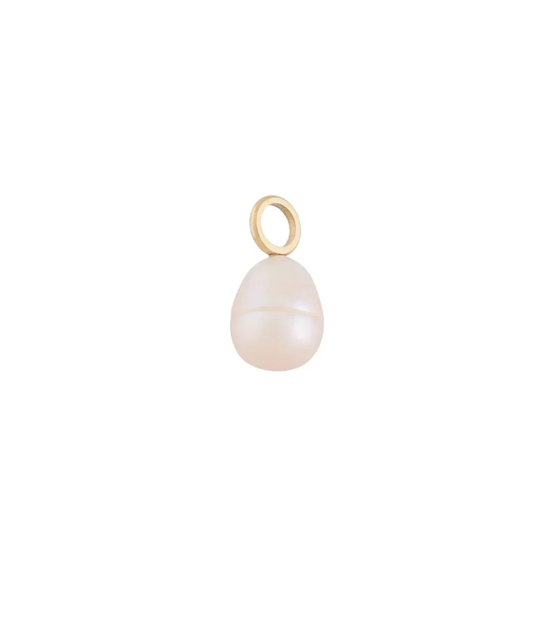 Pearl Charm White Gold - Edblad - Snabb leverans - Gratis paketinslagning