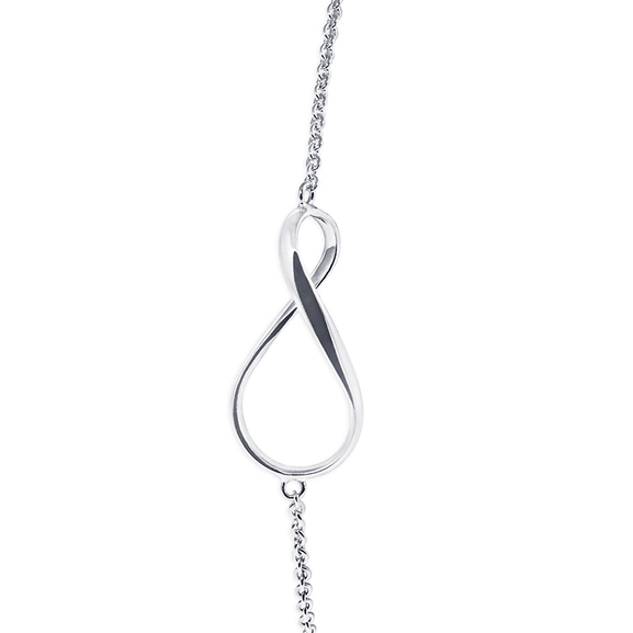 Eternal Flow Single Armband Vitguld - Snabb frakt & fri paketinslagning - Nordicspectra.se