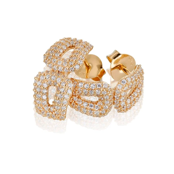 Classy Örhängen Studs Guld - Carolina Gynning - Moderna smycken med en betydelse - Nordic Spectra