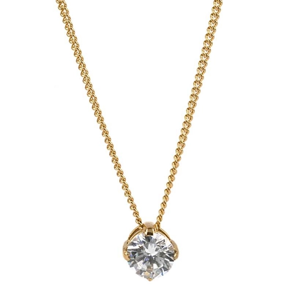 IDA Kort Halsband Guld - Astrid & Agnes - Snabb frakt & paketinslagning - Nordicspectra.se