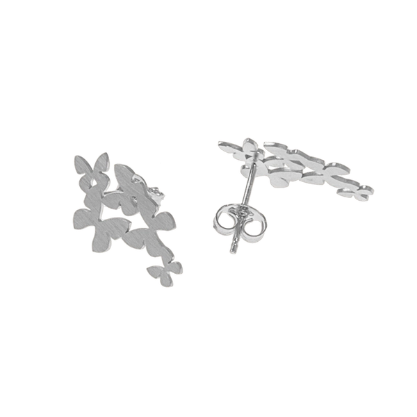Butterfly Flock Ear Silver -CU Jewellery - Snabb frakt & paketinslagning - Nordicspectra.se