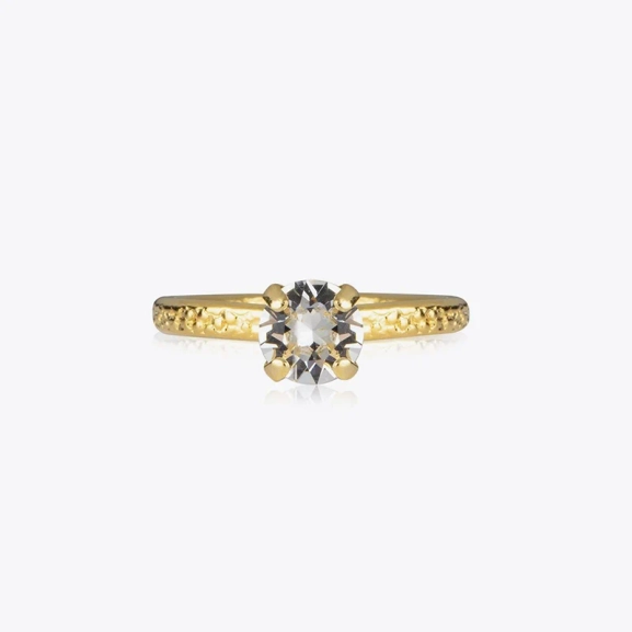 Natti Ring Gold Crystal - Caroline Svedbom - Snabb frakt & paketinslagning - Nordic Spectra