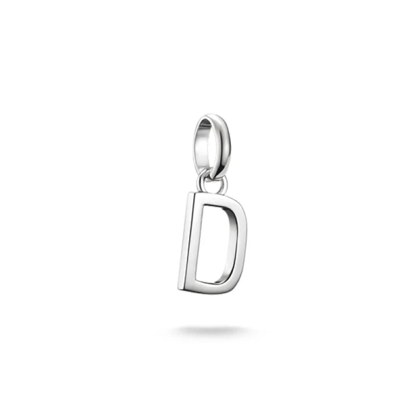 Charm-Anhänger Buchstabe D Connect Silber - Thomas Sabo - Nordic Spectra
