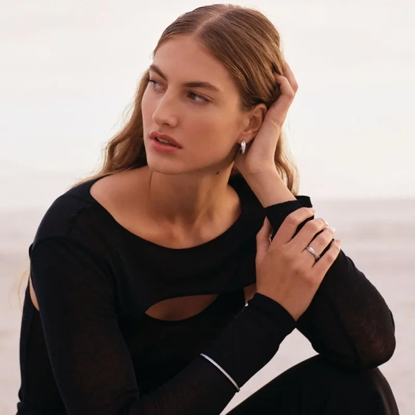 Andorra Ring Duo Steel - Edblad - Snabb frakt & paketinslagning - Nordic Spectra